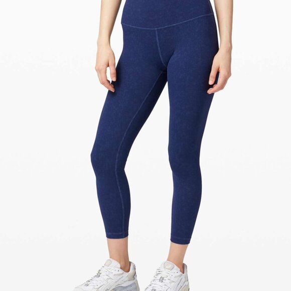 lululemon athletica Pants - Lululemon Wunder Under High-Rise Tight Indigo Spray 25"